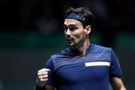 Fabio Fognini will lead the Italian side in the absence of Matteo Berrettini